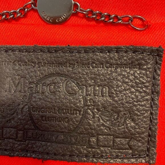 Marc Cain red jacket, size 6 - Picture 3 of 6